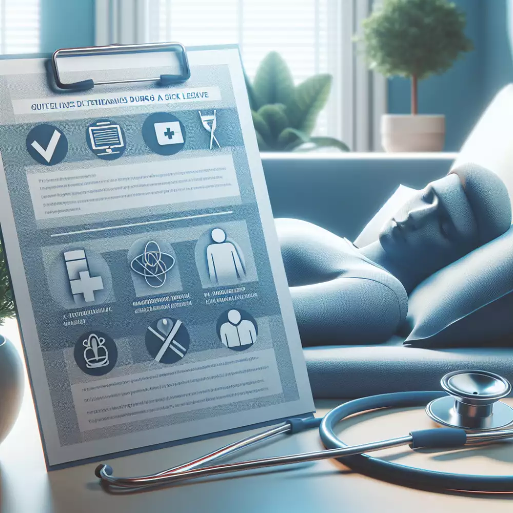 vycházky při nemocenské